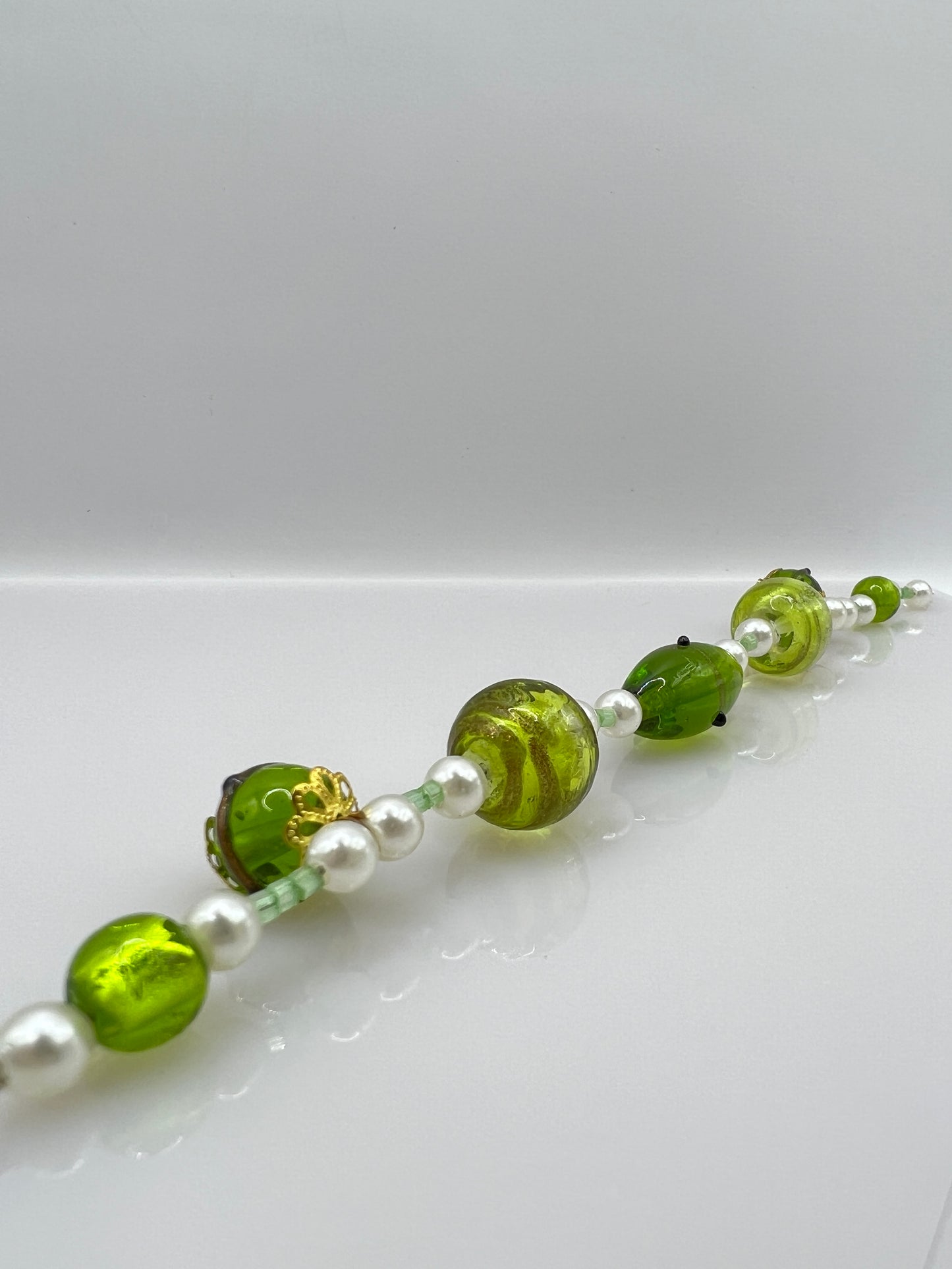 Armband "GREEN GLASS"