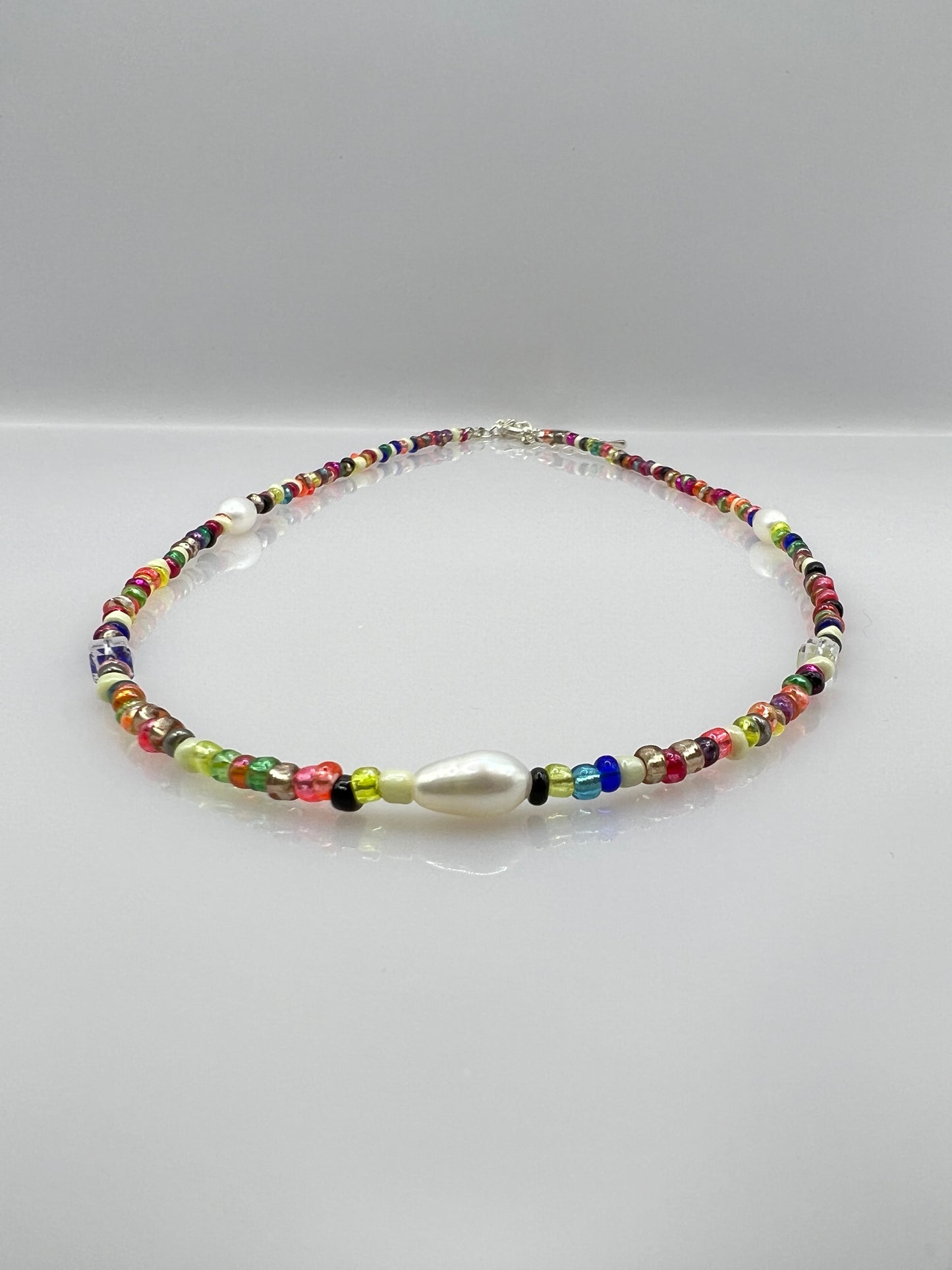 Halskette "FIRE-RAINBOW CHOKER"