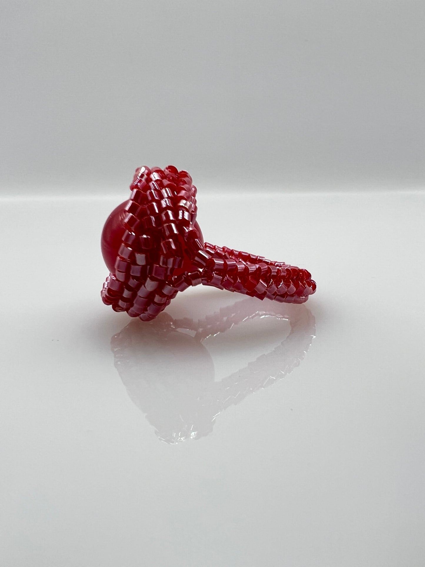 Ring "DARK RED STONE"