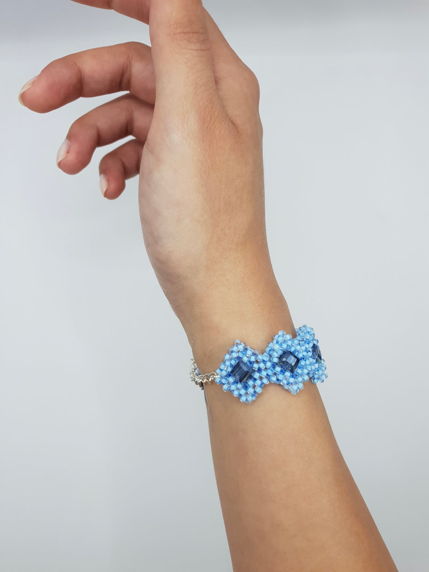 Bracelet "BLUE CLOUDS"