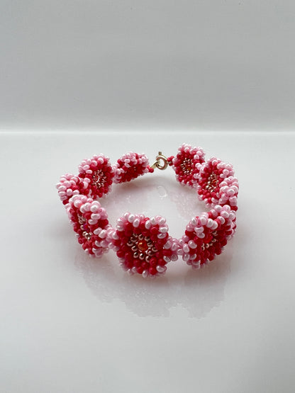 Bracelet "PINK FLOWER"