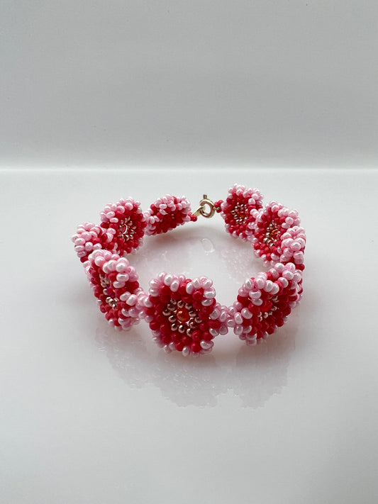 Armband "PINK FLOWER"