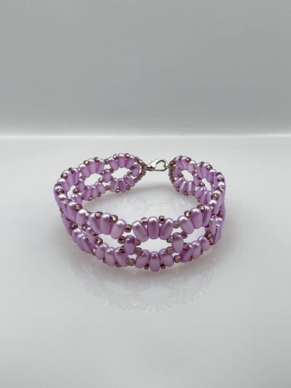 Bracelet "PURPLE PINK CAROUSEL"