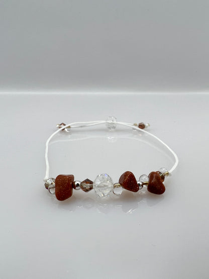 Armband "GOLDSTONE ABSTRACT"