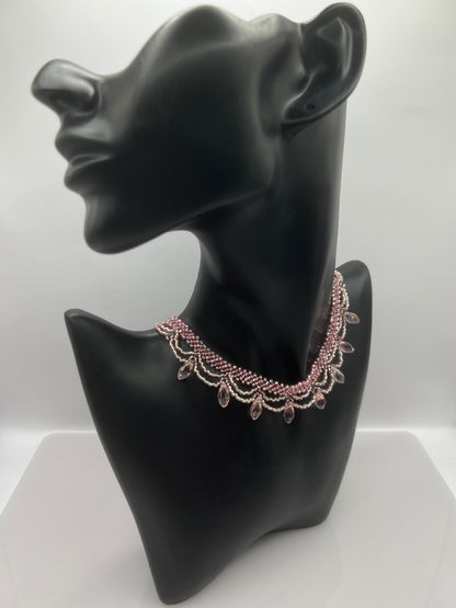 Halskette "PINK DIAMOND CHOKER"