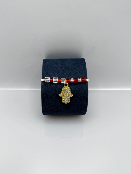 Bracelet "RED HAMSAHAND"