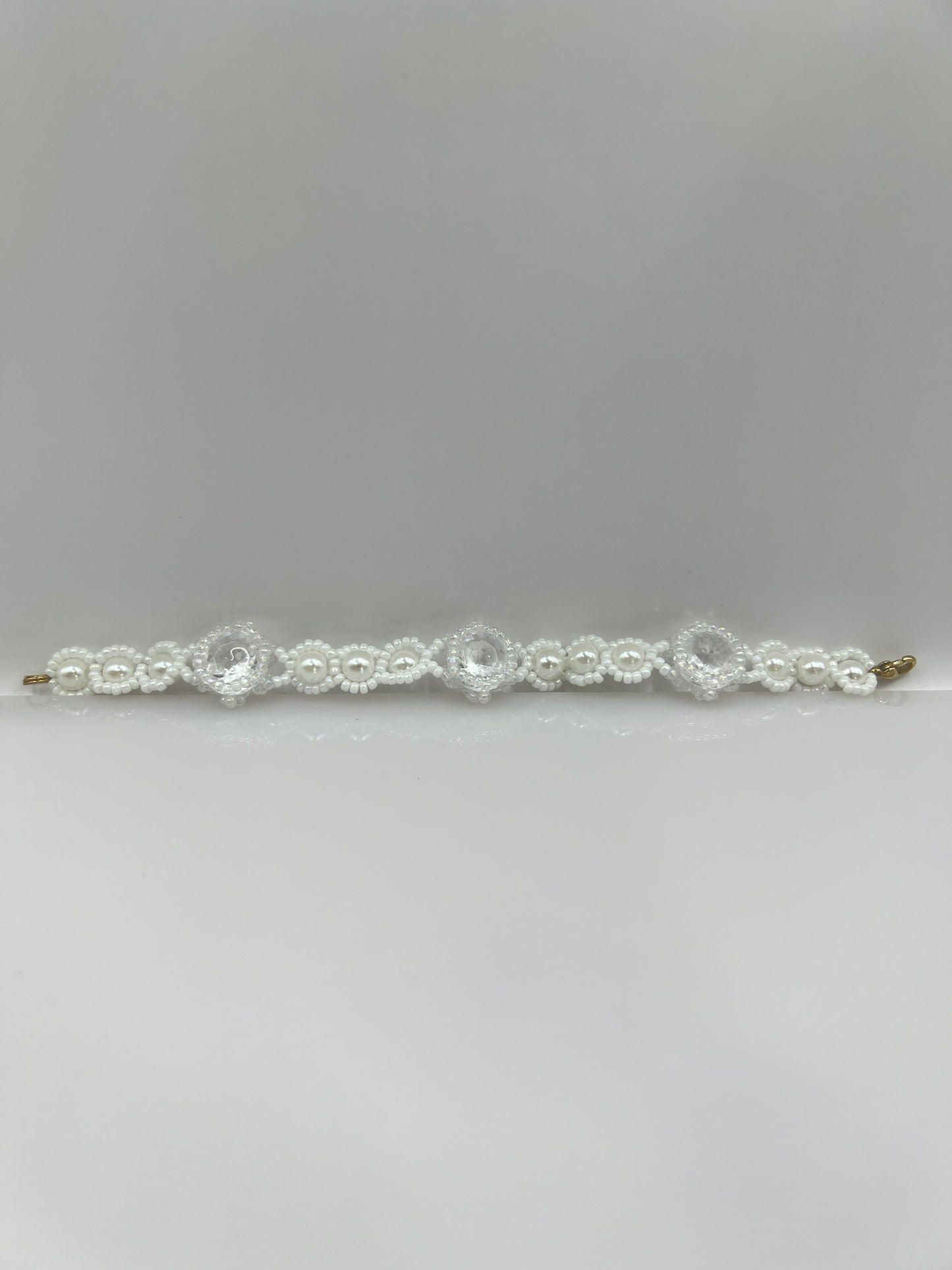 Armband "WHITE PEARL DIAMOND"