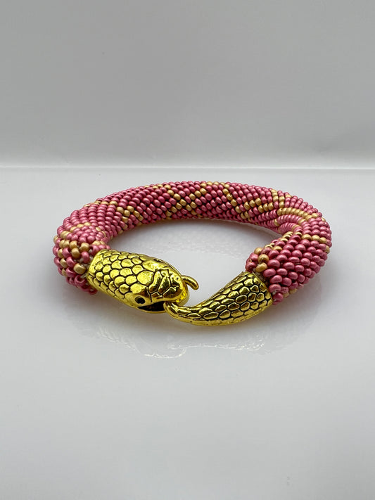 Armband "PINK CORN SNAKE"