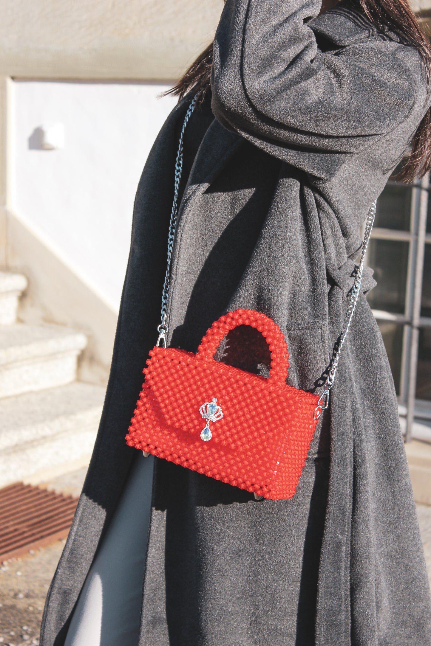 Handtasche "RUBYRED PEARL"