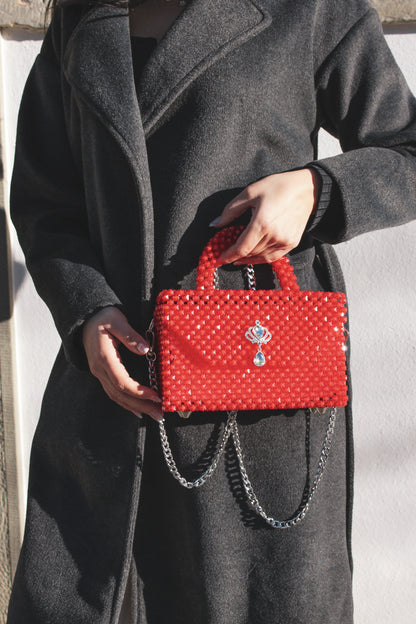 Handtasche "RUBYRED PEARL"