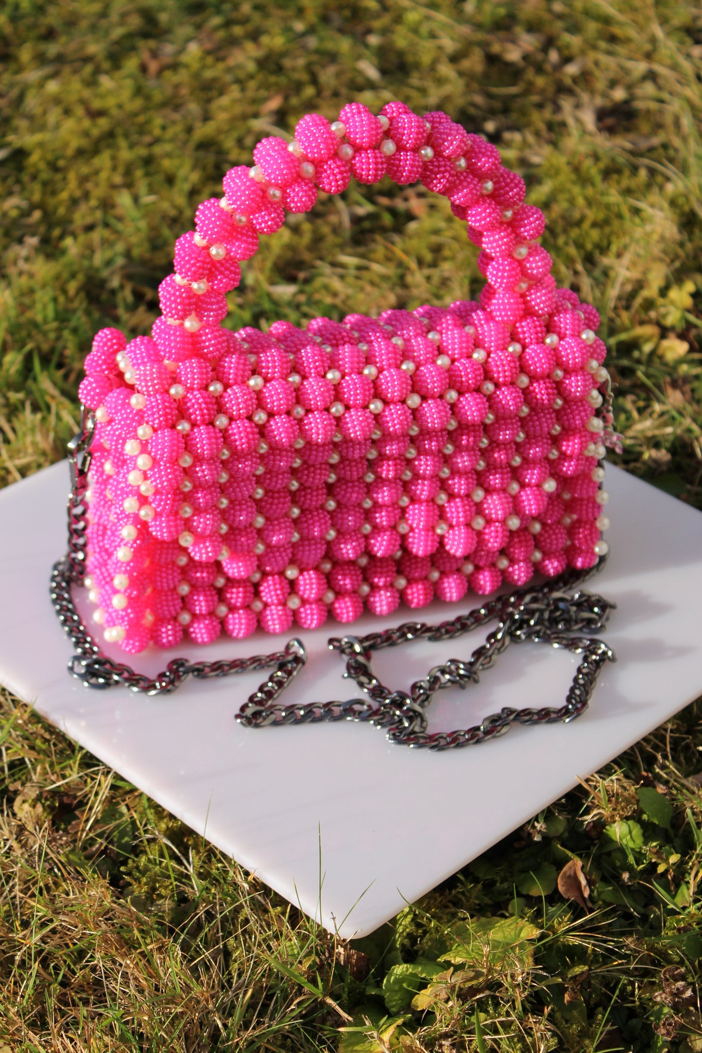 Handtasche "FLAMINGO PINK PEARL"