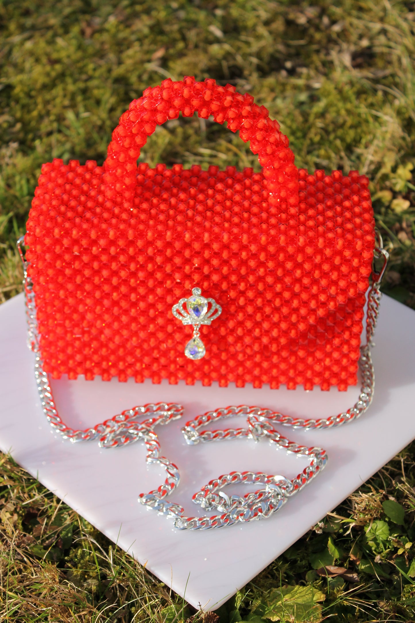 Handtasche "RUBYRED PEARL"