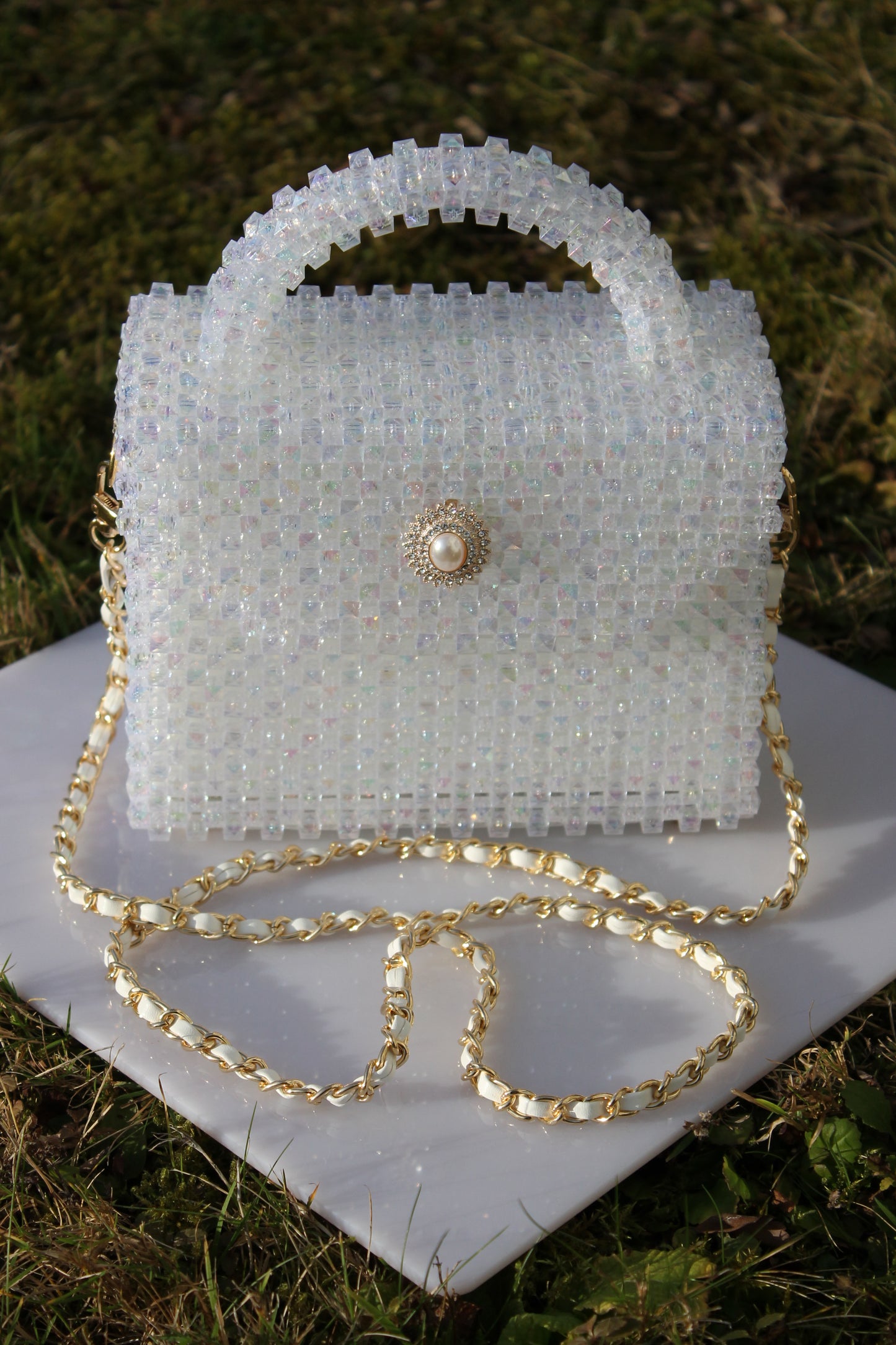 Handtasche "SPARKLING CRYSTAL PEARL"