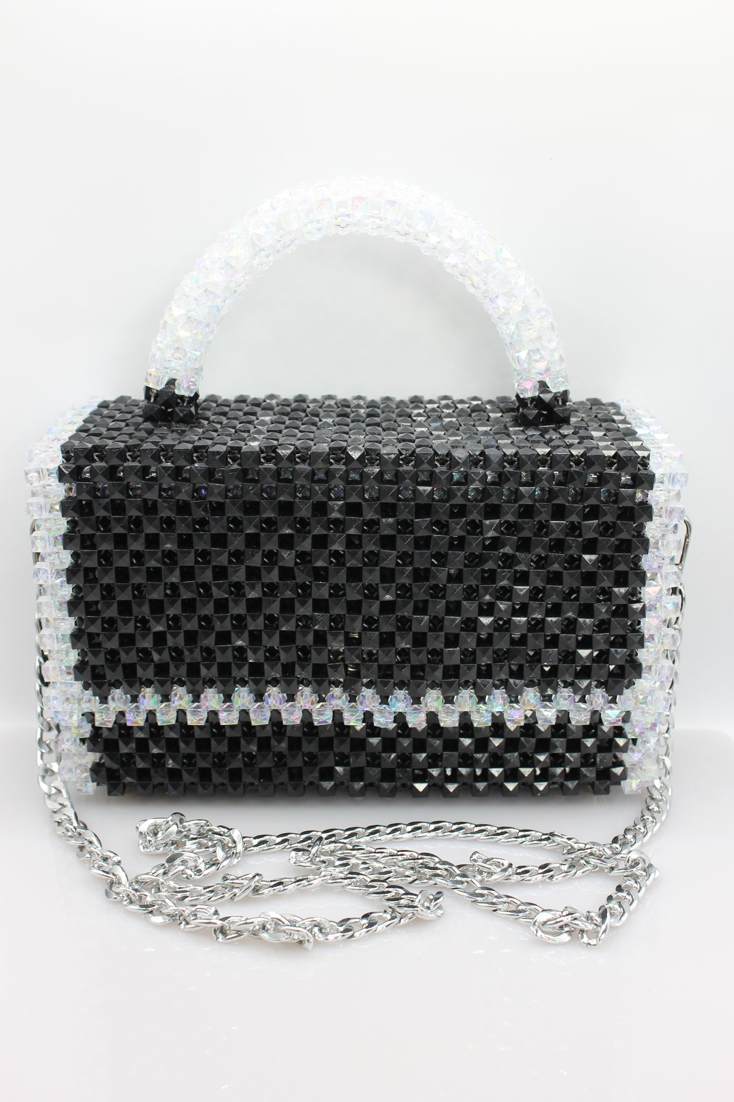 Handtasche "BLACK WHITE CLASSIC"