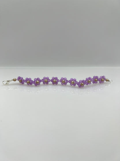 Armband "PURPLE FLOWER"