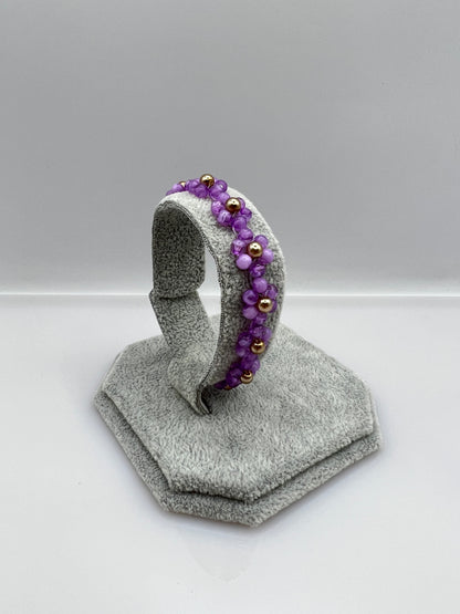 Armband "PURPLE FLOWER"