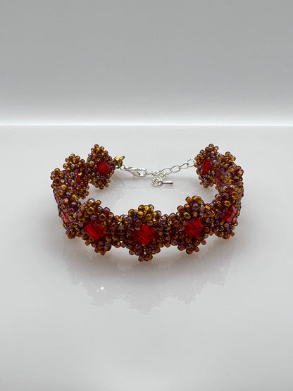 Armband "RED HONEY"