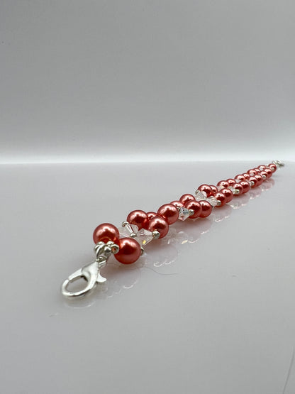 Bracelet "RED PEARL"